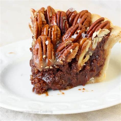 Salted Caramel Chocolate Pecan Pie Chef Lindsey Farr