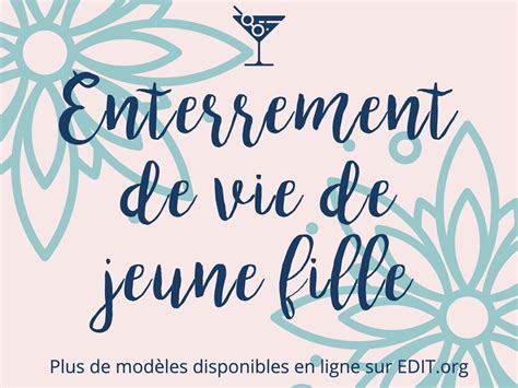 Mod Les Gratuits D Invitations Un Enterrement De Vie De Jeune Fille