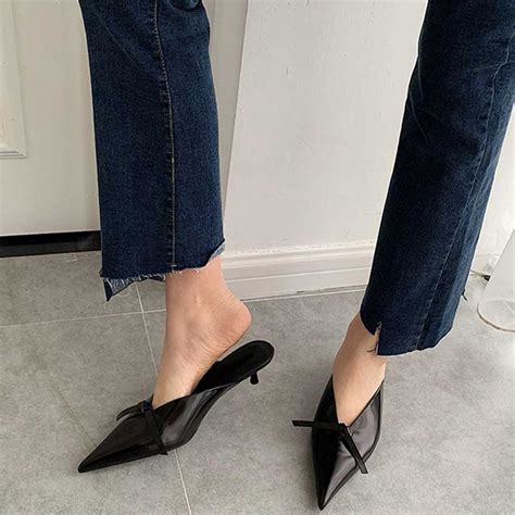 Kitten Heel Mules Heeled Mules Kitten Heels Heels