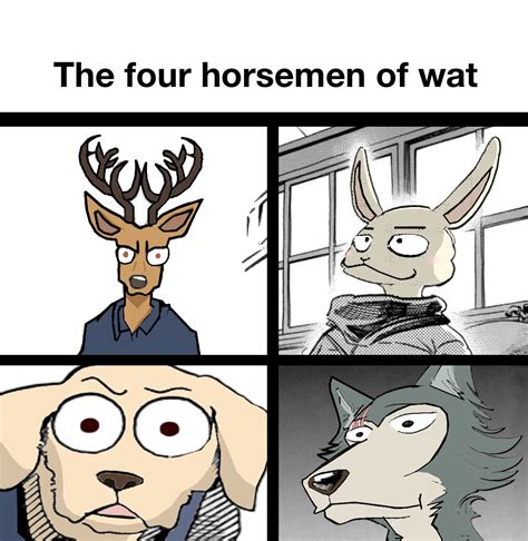 beastars meme but in colour : r/Animemes