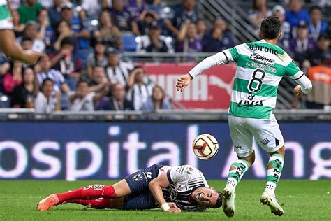 Monterrey Santos Laguna Con Funes Mori Expulsado Rayados Pierde De