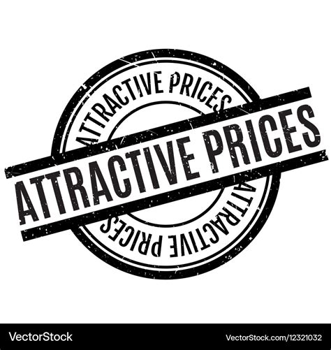 Attractive Prices Rubber Stamp Royalty Free Vector Image