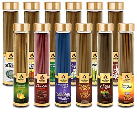 Buy The Aroma Factory Incence Sticks Agarbatti Assorted Flavours