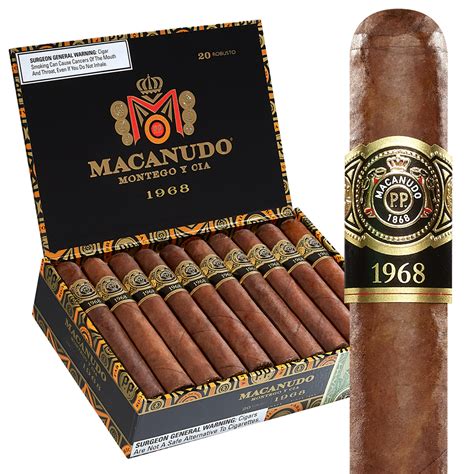 Macanudo 1968 Robusto Habano Thompson Cigar