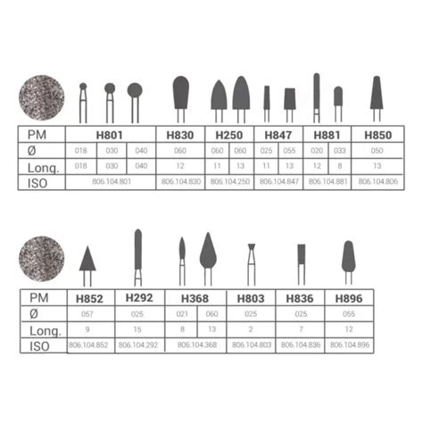 Fresas Diamante 292 HP 025 15 BADER DENTAL Baderdental Mx