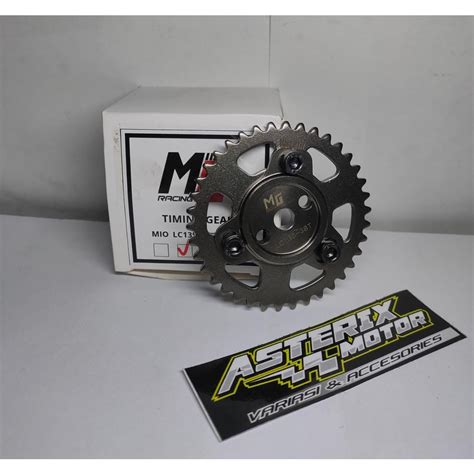 Jual Gear Gigi Timing Gigi Sentrik Racing Adjustable Yamaha Mio Jupiter