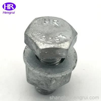 ASTM F3125 A325 A490 A449 A490m Hot Dipped Galvanized Heavy Hex Structural Bolt China Hex