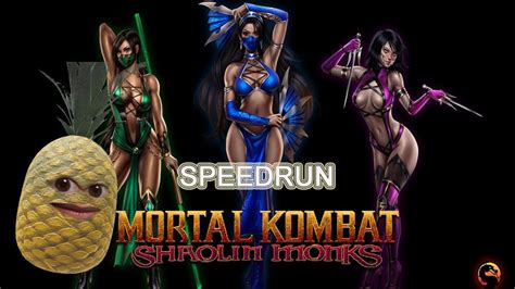 Speedrun Mortal Kombat Shaolin Monks Scorpion Hard Youtube