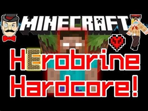 Minecraft HEROBRINE In HARDCORE Survival YouTube