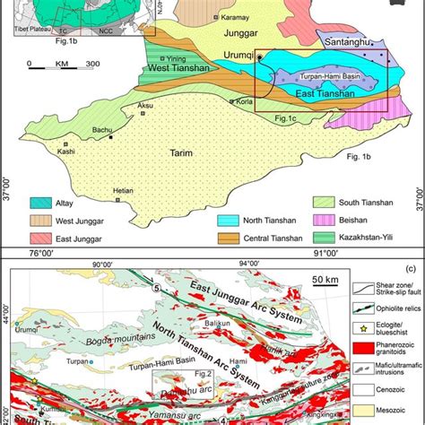 A Simplified Tectonic Map Of The CAOB Modified After Jahn Et Al