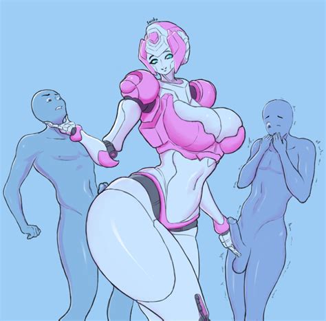 Rule 34 Absurd Res Android Arcee Ass Big Breasts Big Butt Blue Eyes