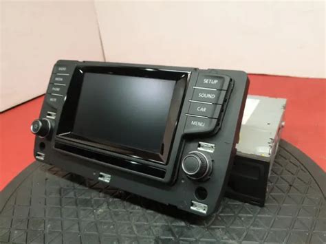 VOLKSWAGEN GOLF MK7 Radio Stereo Head Unit Cd Display 2014 5G0035820A