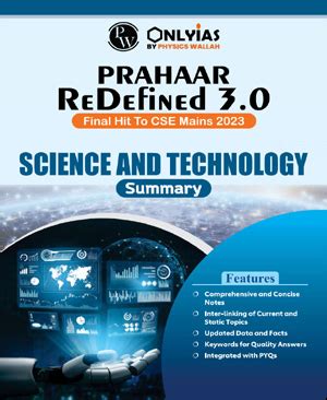 Only Ias Science Technology Summary Prahaar Physics Wallah Cse