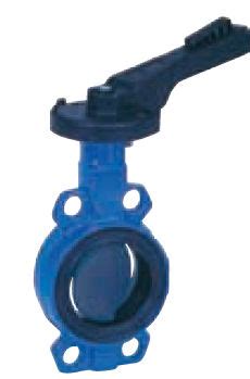 Chemical Butterfly Valve Manual Shut Off Wafer RITM Industry