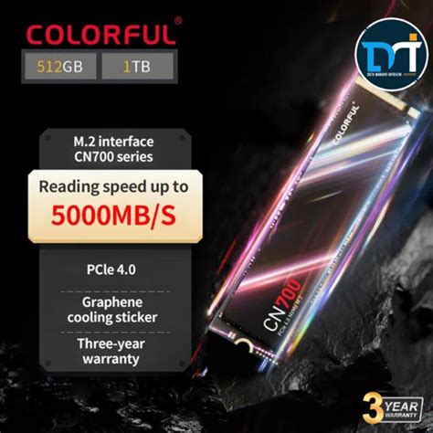 Promo Colorful Cn Ssd Gb Tb Tb Tb M Nvme Pcie Gen X