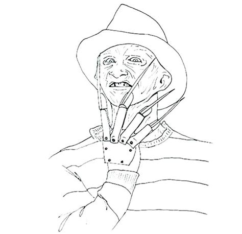 Michael Myers Mask Coloring Pages Coloring Pages