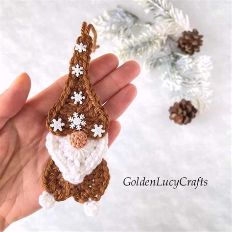 Free Christmas Crochet Gnome Patterns You Will Love Stardust Gold