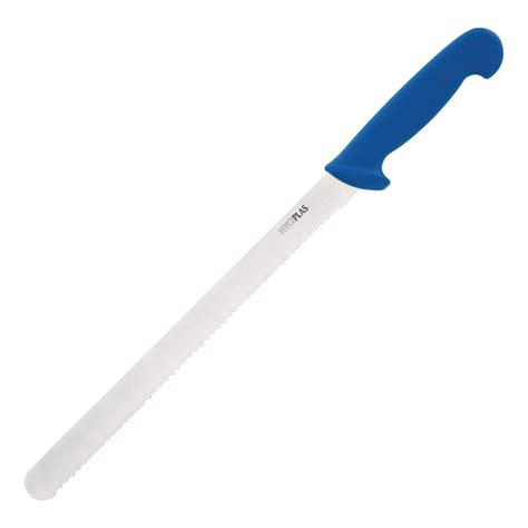 Hygiplas Serrated Slicer Blue Cm By Hygiplas C