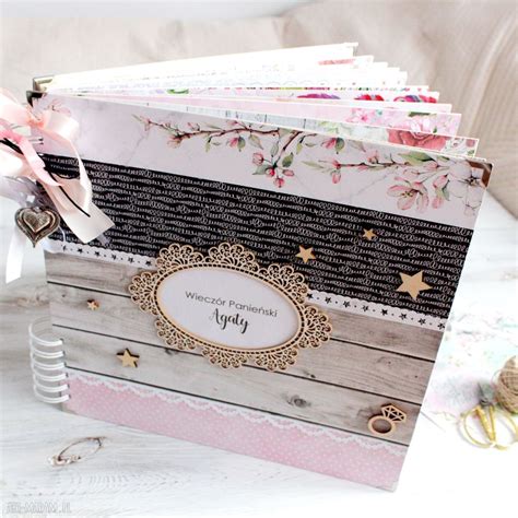 album na wieczór panieński scrapbooking albumy Po ღ art Madam pl