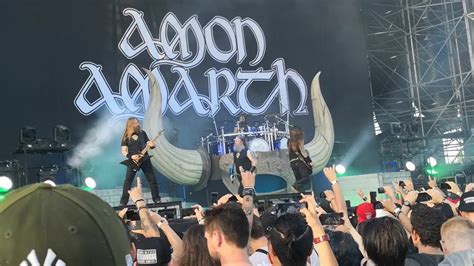 Amon Amarth The Pursuit Of Vikings Live Bologna Youtube