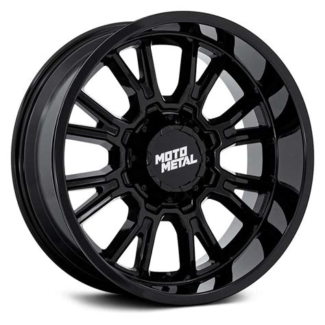 Moto Metal Mo Legacy Gloss Black Powerhouse Wheels Tires