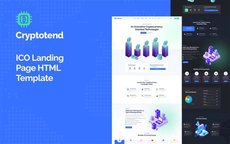 Cryptotend Plantilla Html De Ico Y Criptomonedas