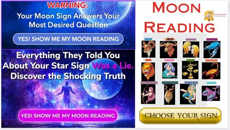 Moon Reading - Interactive Astrology Reading