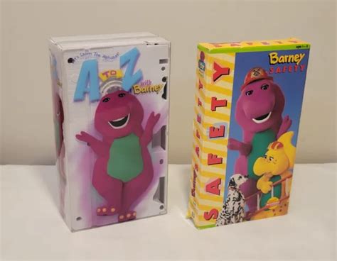 BARNEY HOWDY FRIENDS VHS Rare 2001 Lyons Barney and Friends TESTED $21. ...