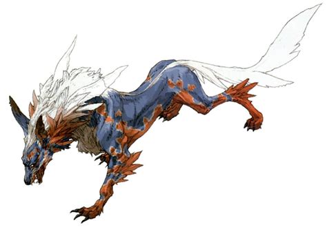 Fenrir Art from Final Fantasy XI | Creature design, Fantasy creatures ...