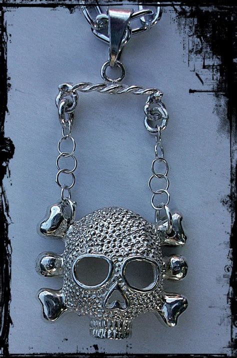 Dije De Totenkopf Skull Calavera En Plata Fina Ley 925 550 00 En