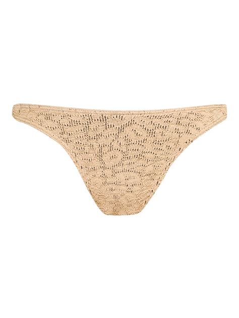 Bound Ring Scene Bikini Bottoms Neutrals Farfetch
