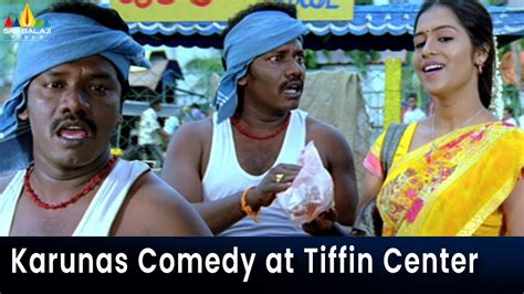 Karunas Extraordinary Comedy At Tiffin Center Bet Movie Karunas Best Scenes Sri Balaji