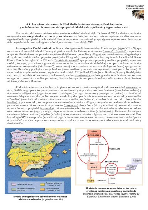 Pdf 4 3 Reinos Cristianos Expo  · 4 3 Los Reinos Cristianos En La Edad Media Las Formas