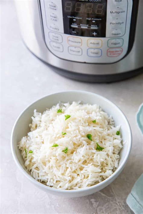 Instant Pot Basmati Rice Recipe The Cookie Rookie