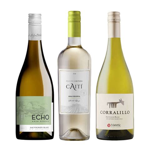 Booz Cl Trio Perfecto Sauvignon Blanc N X Vino Echo Gran Reserva