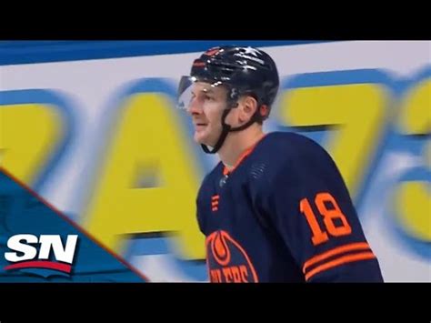 Oilers Zach Hyman Caps Off Slick Passing Play To Put Game Away Vs