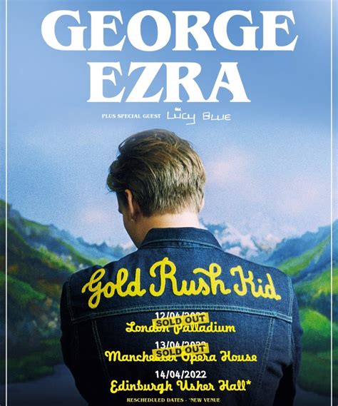 George Ezra Gold Rush Kid 13 April 2022 Opera House Eventgig