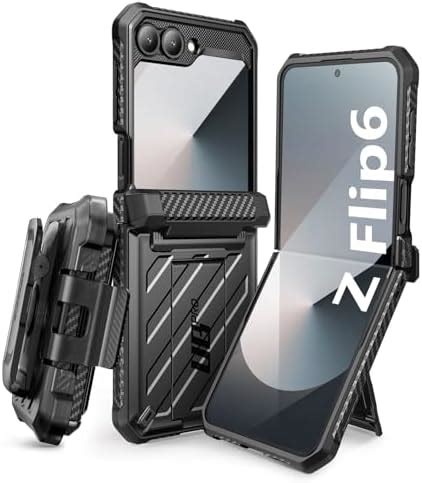 SUPCASE Funda Para Samsung Galaxy Z Flip 6 Case Resistente Con Soporte