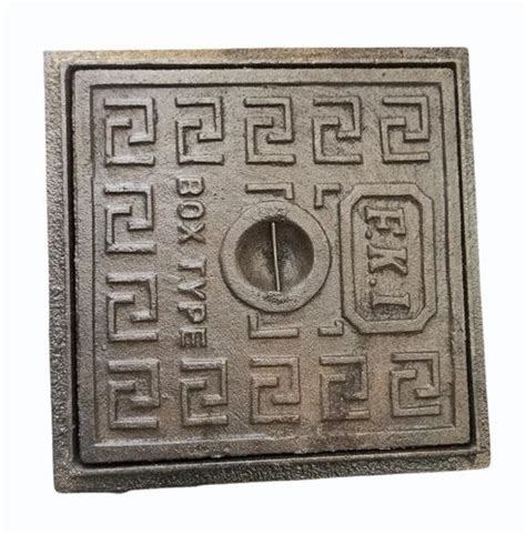 Coated Cast Iron Manhole Cover Weight 500 Kg At Rs 550 Piece In