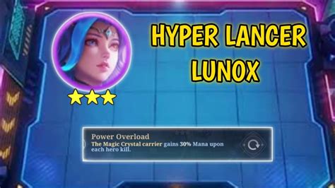 HYPER LANCER LUNOX STRONGEST ASTRO Mobile Legends Magic Chess