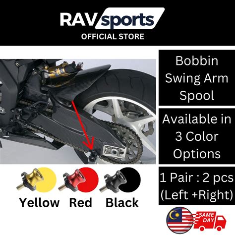 RAVSPORTS Motorcycle Bobbin Swing Arm Spool M6 M8 M10 Yamaha Honda