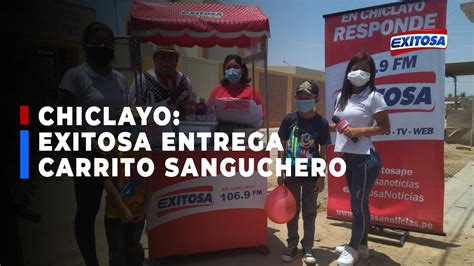 Emprendedores Exitosos I Chiclayo Exitosa Entrega Carrito Sanguchero