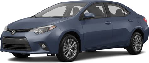 Toyota Corolla Price Value Depreciation Reviews Kelley Blue Book