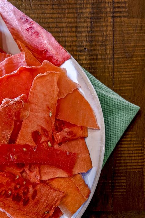 Easy Dehydrated Watermelon Watermelon Jerky Peak To Plate