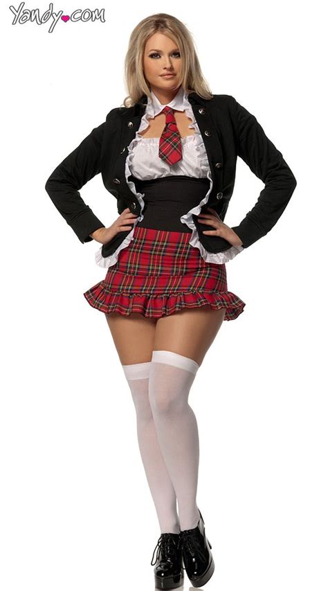 Plus Size Sexy School Girl Costume Ibikinicyou