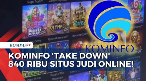 Sepanjang 2022 Kominfo Sudah Take Down 840 Ribu Situs Judi Online