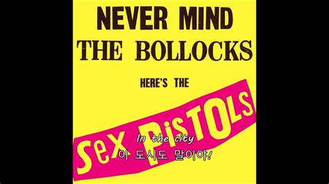 무정부상태가 좀 필요해 Sex Pistols Anarchy In The Uk 가사자막해석 Youtube