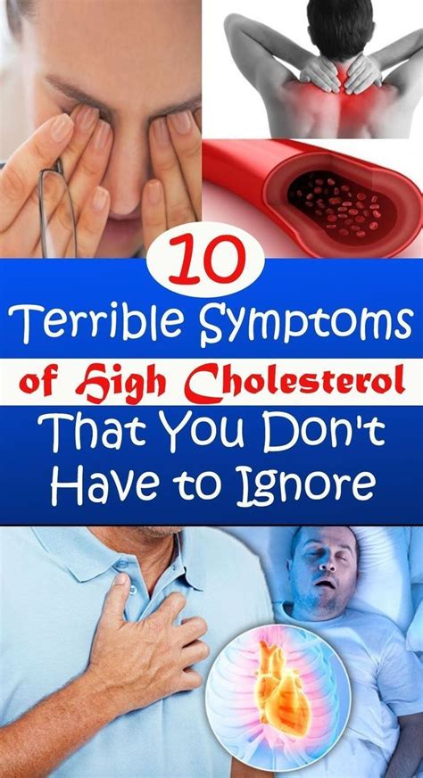 Symptoms Of High Cholesterol That You Shouldnt Ignore High