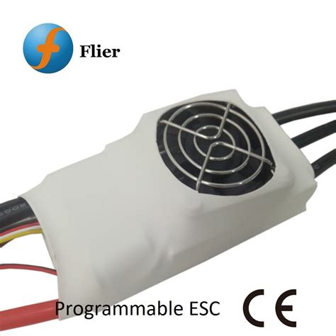 Flier Fan Cooling 16s 200A BLDC Motor ESC For RC Car Model ESC And