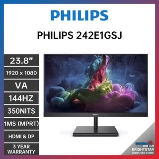 PHILIPS 24 27 PHILIPS 242E1GSJ 272E1GSJ GAMING MONITOR 1920 X 1080